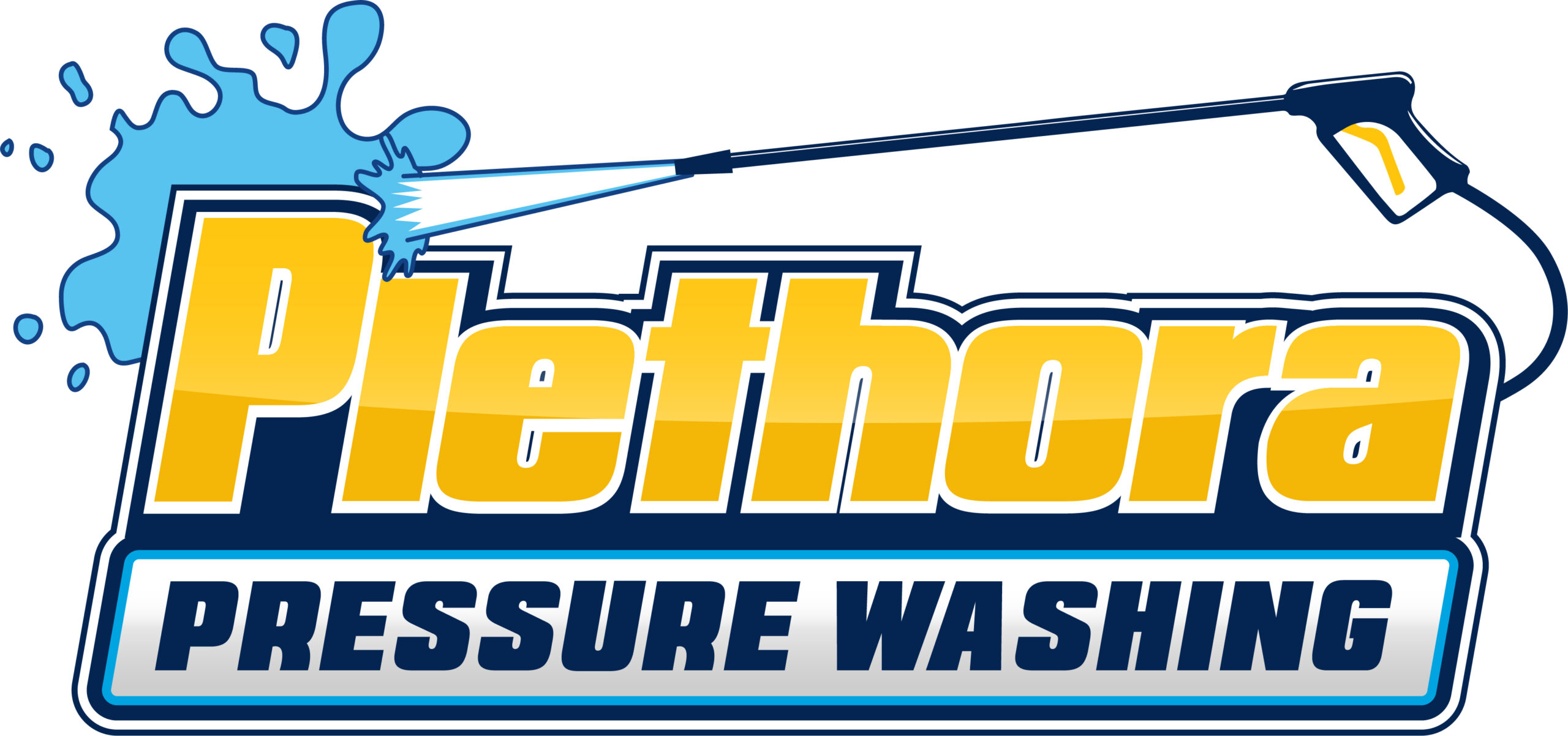 Plethora Pressure Washing logo