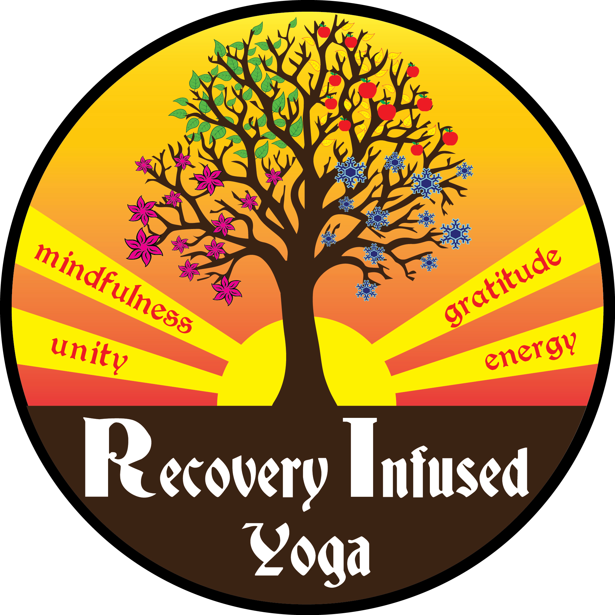 Recovery Infused Yoga logo